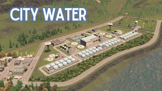 Creating a city water facility in Cider River | Cities Skylines