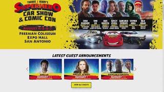 WWE star Hulk Hogan appearing at Superhero Car Show & Comic Con