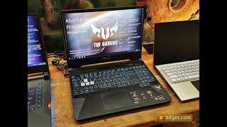 Ноутбук Asus TUF F15 как боротся с температурами в играх