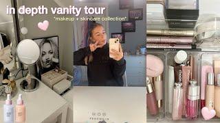 VANITY TOUR | makeup + skincare collection ‍️