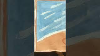 viral painting must try for beginners ##