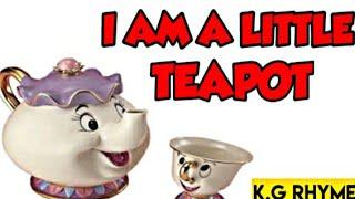 I Am A Little Tea Pot || Poems For Kids || Kidos Edu Point