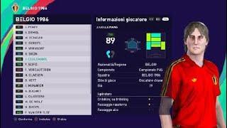 eFootball PES 2021: Belgium 1986 classic team (PS4)