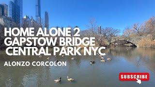 HOME ALONE 2 AT GAPSTOW BRIDGE CENTRAL PARK NYC