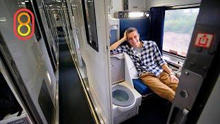 Night Train in the U.S.: Expensive, but with a lavatory!