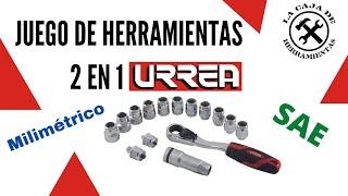 Juego de dados y accesorios URREA 1/2" -  Sin duda una excelente herramienta 