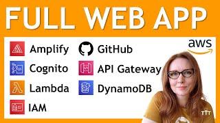 UPDATED AWS Project - Build a Full End-to-End Web App with 7 Services | Step-by-Step Tutorial