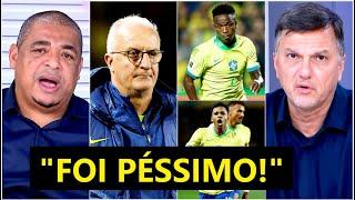 "A Seleção do Dorival é MODORRENTA! E, pra mim, o Vinicius Júnior..." Brasil é CRITICADO!