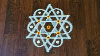 குட்டி கோலம் Latest creative easy beginners daily rangoli kolam designs 