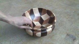 Woodturning Tumbling bowl - short edit