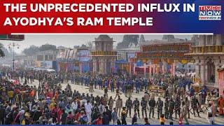 Ayodhya's Ram Temple Sees Unprecedented Rush; Trust Urges Devotees To Plan Trip 15-20 Days Later