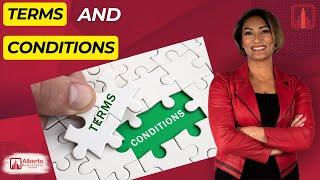 Terms And Conditions - How Do They Differ In A Purchase Contract? #realestateeducation #realestate