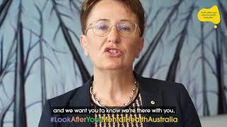 World Mental Health Day 2020 -#LookAfterYourMentalHealthAustralia -  Lucinda Brogden AM, Chair, NMHC