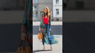 Boho girls outfit ideas/bohemian Outfits #shorts #youtubeshorts #2023 #bohemia #outfit #trending