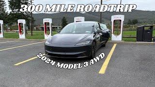 300 Mile Roadtrip With The 2024 Tesla Model 3: My Experience!
