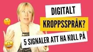 Ditt Digitala Kroppsspråk? Hur din profilbild får dig att uppfattas - 5 signaler