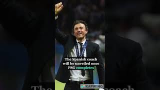 LUIS ENRIQUE IS APPOINTED AS PSG's NEW MANAGER