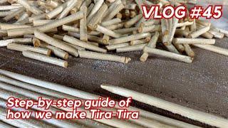 Step-by-step guide of making Tira-Tira candy 