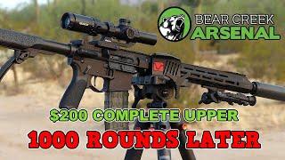 Bear Creek Arsenal CHF 5.56 Upper | 1000 Rounds