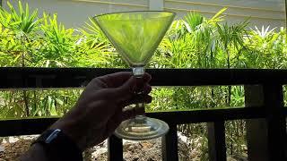 HONEST review of this Thick Acrylic Martini Glass