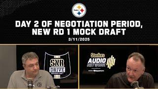 Day 2 of Early Negotiating Period Recap, Discussing Steelers Needs | SNR Drive | Pittsburgh Steelers