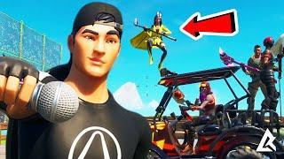 Playing Simon Says in Fortnite |  ALKEN Says! | Fortnite Mini Game