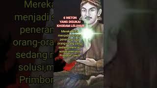 6 weton yang disukai khodam leluhur #shorts #weton #primbonjawa #kitabprimbonjawa