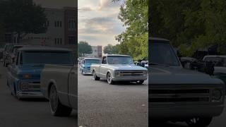 C10s Roll into the Park #lsswap #c10 #texas