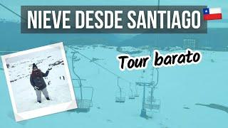 Tour BARATO a la nieve desde Santiago de Chile  | Farellones + Valle Nevado + El Colorado