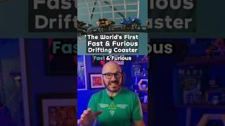 The World’s First Drifting Fast & Furious Roller Coaster  #universalstudios
