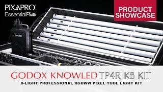 GODOX KNOWLED TP4R-K8 Eight-Light 4' Pixel Tube Lighting Kit