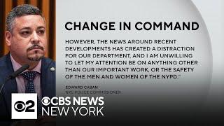 New leadership taking over NYPD after Commissioner Edward Caban resigns