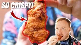 The Secrets To SUPER Crispy Fried Chicken!