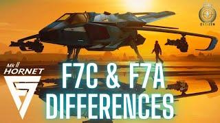 ANVIL Hornet Mk.II F7C & F7A Differences Review | Star Citizen