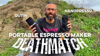 ️ Portable espresso maker ️ DEATHMATCH! ️ Which is better: Outin or Nanopresso?