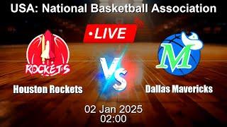  LIVE: Houston Rockets vs Dallas Mavericks - Live Basketball Score