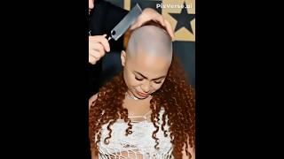 ICE SPICE - BALD HEADSHAVE - HAIRCUT - MOTTAI - GUNDU - SINGER - CURLY HAIR (Made using AI)