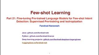 Part 21: fine-tuning pretrained language models for few-shot intent detection: supervised....