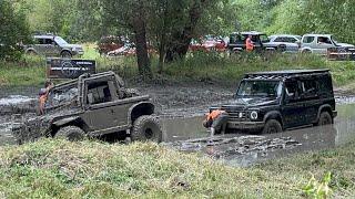 Billing Land Rover Show 2023 - Mud Run Off Road Course