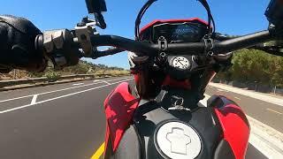 ducati hyper 698 mono 3rd gear wheelies