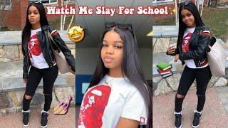 GRWM: for school (college freshman) 