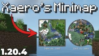 How To Get a Minecraft Minimap Mod (1.20.4 Xaero’s Minimap)