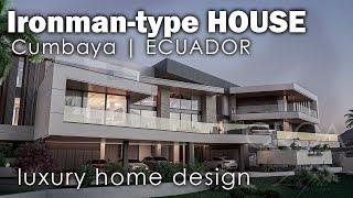 Touring this Ironman-type HOUSE in Cumbaya | Contemporary Architecture | 11800 sqft. | ORCA + Zafra