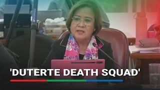 De Lima, inilahad ang kuwento sa likod ng 'Duterte Death Squad' sa House Quad Committee hearing