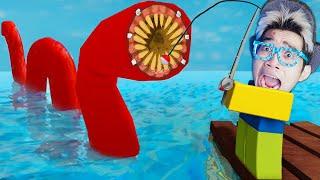 PERMINTAAN KALIAN! KITA MANCING CACING BESAR ALASKA DI SAMUDRA PALING SERAM DI ROBLOX!!!