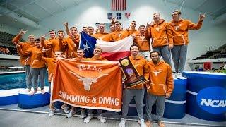 Texas Men's Swimming & Diving Celebrates National Championship [March 25, 2017]