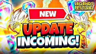  NEW UPDATE INCOMING!!! NEW EVENTS, LF BUFF, NEW MODE?!?! AND MORE!!!! (Dragon Ball Legends)