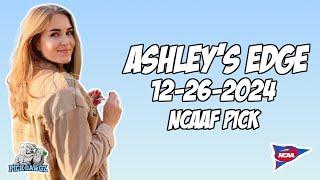 NCAAF Pick Today - Ashley's Edge 12/26/2024