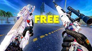 New FREE SKINS P90 + KAR98 WHITE WOLF INSANE Gameplay Blood Strike ULTRA GRAPHICS 4K