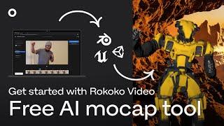 Start animating with our free AI mocap tool Rokoko Video I Tutorial